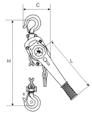 9t Lever Hoist