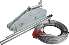 wire rope pulling hoist